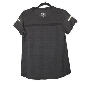 Liberty Pro Shirt Womens Small Black Athletic Performance Running Tee Reflective